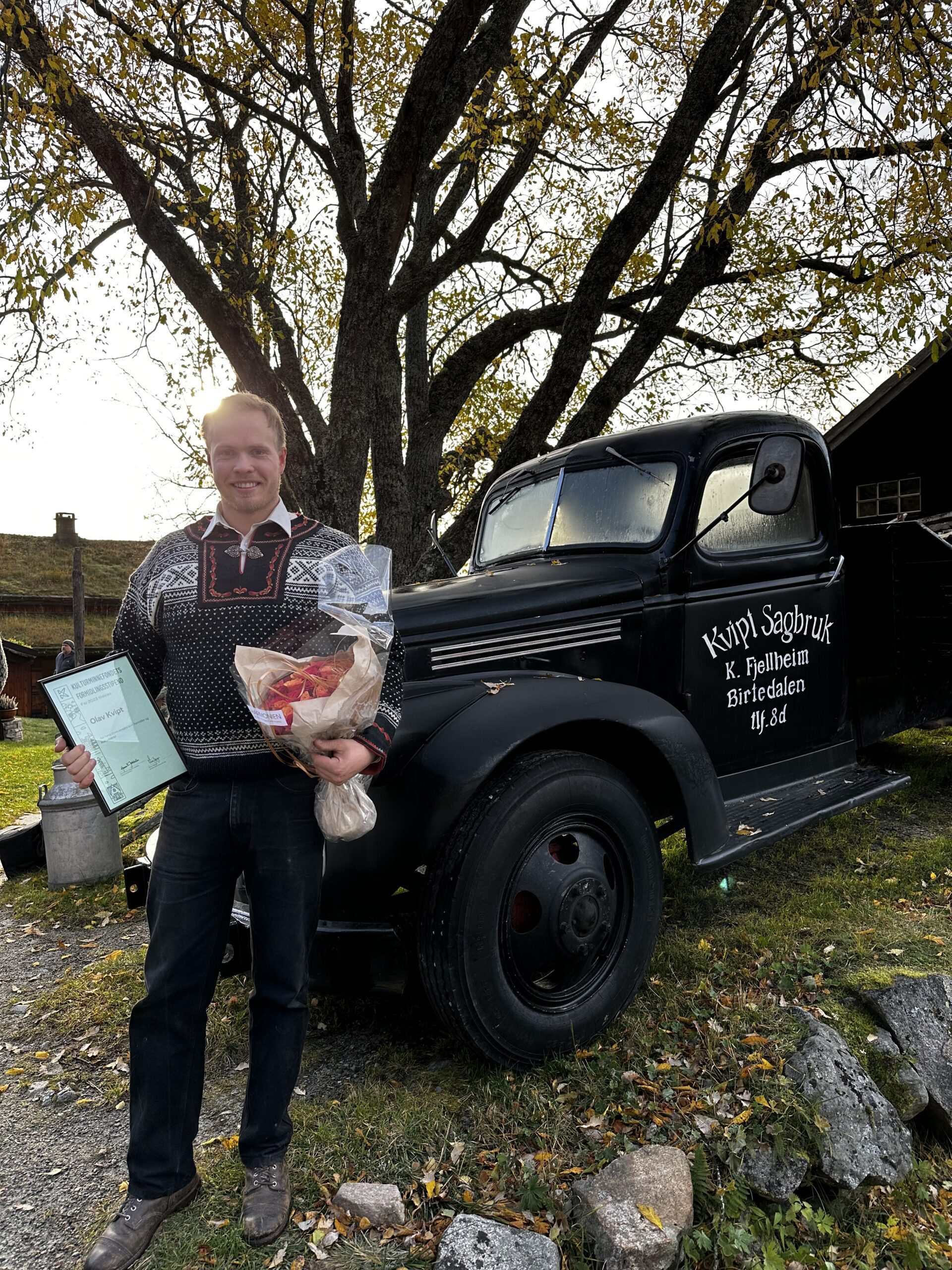 Nasjonalt formidlingsstipend til Olav Kvipt