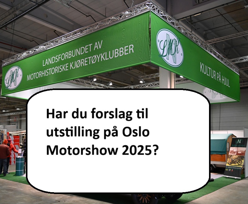 LMK På Oslo Motorshow 24. - 26.10.2025