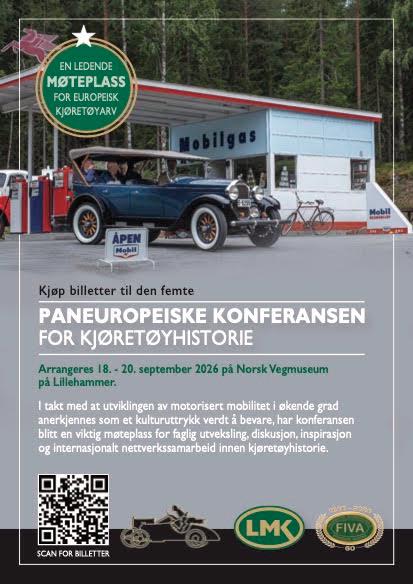 PANEUROPEISK KONFERANSE FOR KJØRETØYHISTORIE