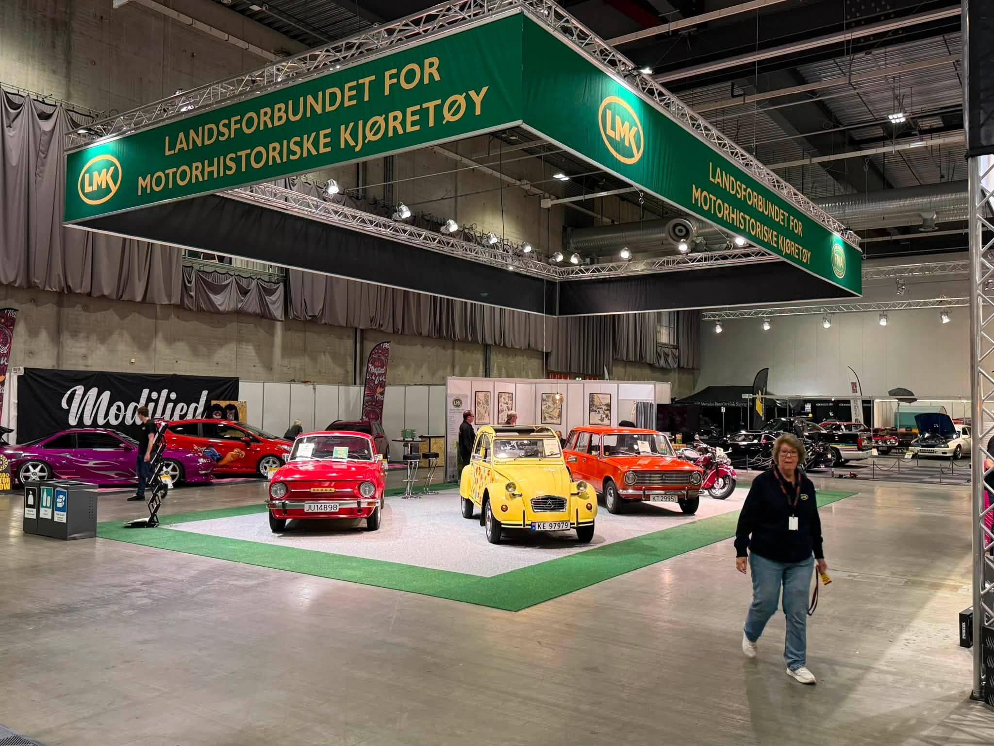 Artikkelbilde til artikkelen LMK på plass på Oslo Motor Show 2026